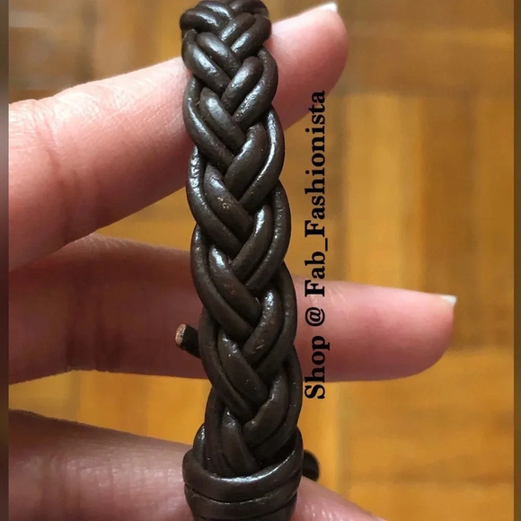 James Avery rare retired leather anchor bracelet - Picture 12 of 14